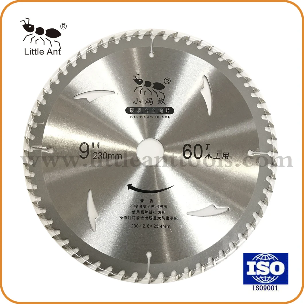 4′′-12′′ High-Efficient Circular Carbide Tct Saw Blade for Cutting Tool