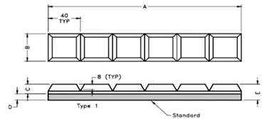 Engineering & Construction Machinery Parts Carbide 446-1523 Wear Strips