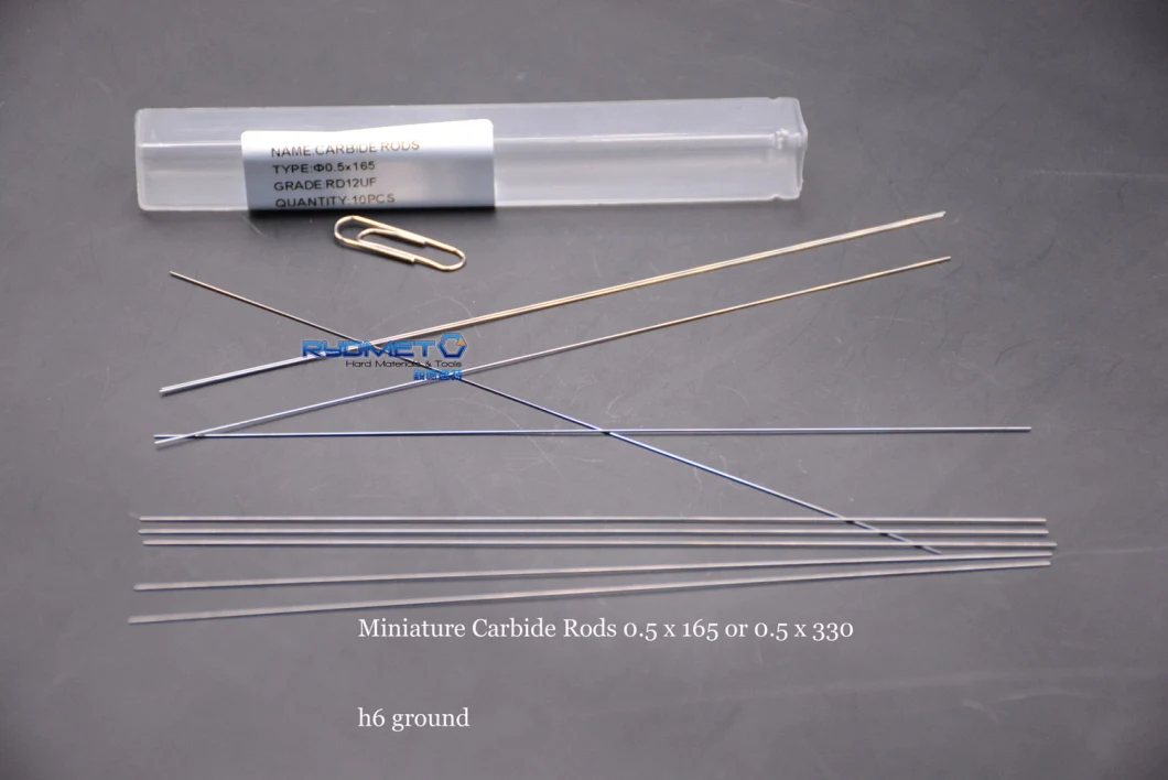 Tungsten Cemented Carbide Rods-Blanks-Miniature-Bars