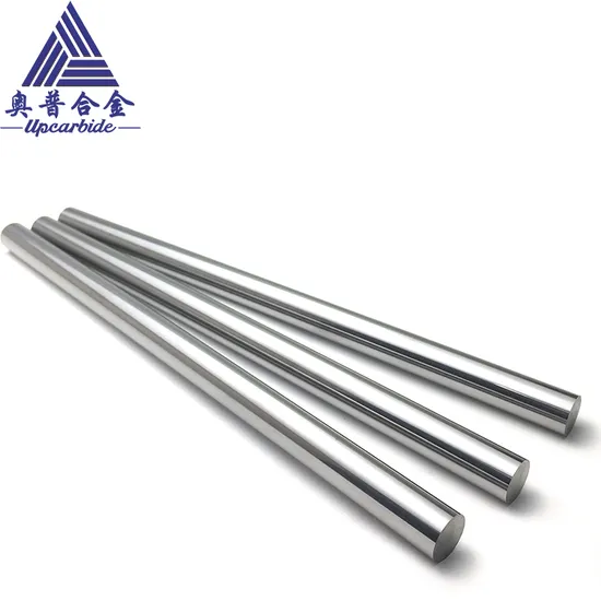Tiges solides en carbure de tungstène de différentes tailles et barre en carbure de tungstène cimenté poli