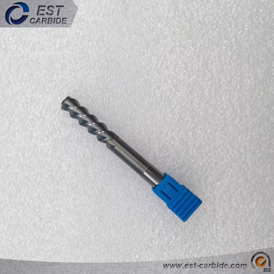 Outil de coupe de machine CNC de fraisage de rayon d'angle de carbure long d'usine